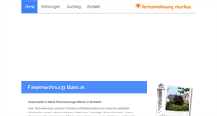Desktop Screenshot of ferienwohnung-markus.de