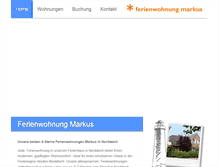 Tablet Screenshot of ferienwohnung-markus.de